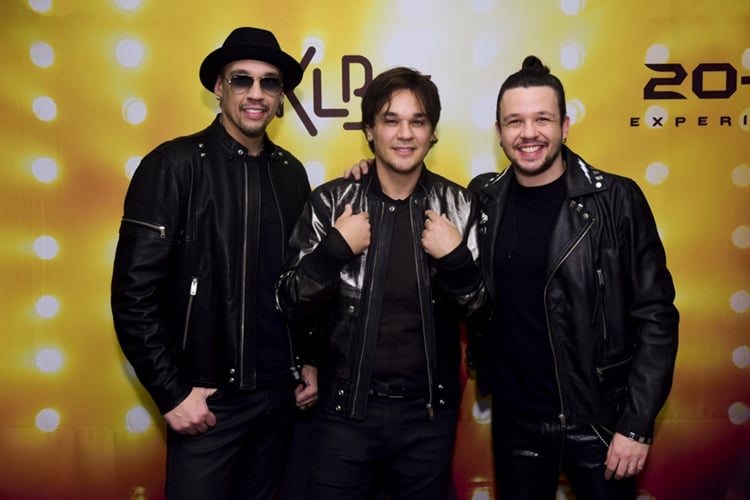 KLB - Kiko, Leandro e Bruno ( Fotos: Leo Franco / Agnews)
