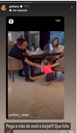 Poliana Rocha reprodução Stories Instagram Poliana Rocha reprodução Stories Instagram