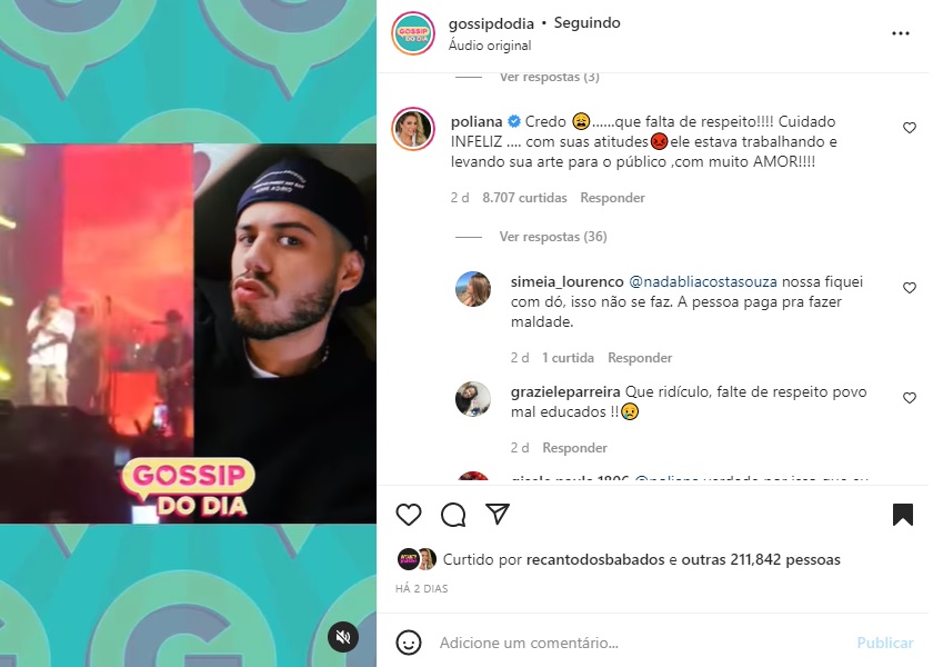 Publicação Zé Felipe e Poliana Rocha (Foto; Reprodução Instagram) Publicação Zé Felipe e Poliana Rocha (Foto; Reprodução Instagram)