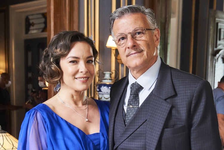 Regiane Alves e Marcelo Novaes Foto: Globo/Cadu Pilotto