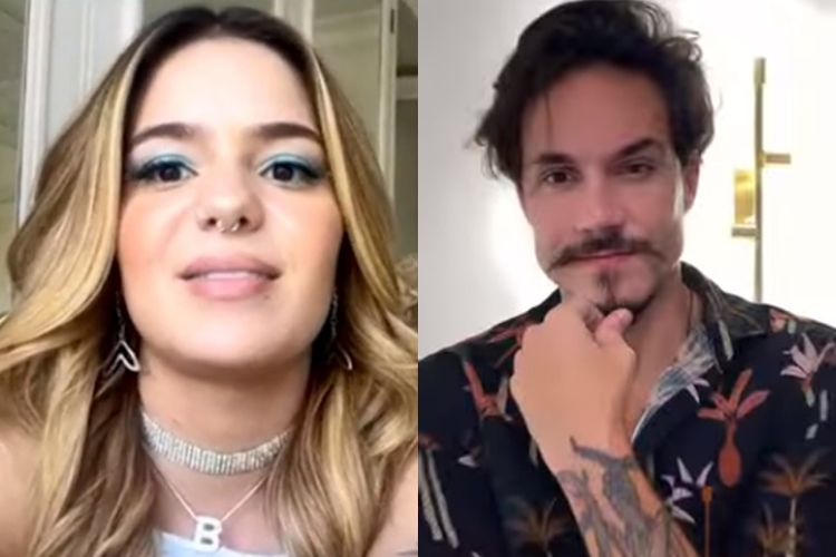 Viih Tube e Eliezer reprodução Instagram montagem Area Vip