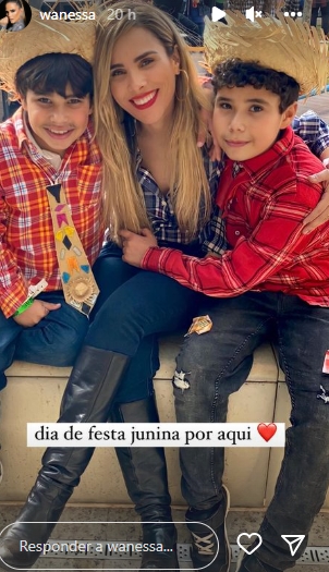Wanessa Camargo e filhos stories Wanessa Camargo e filhos stories