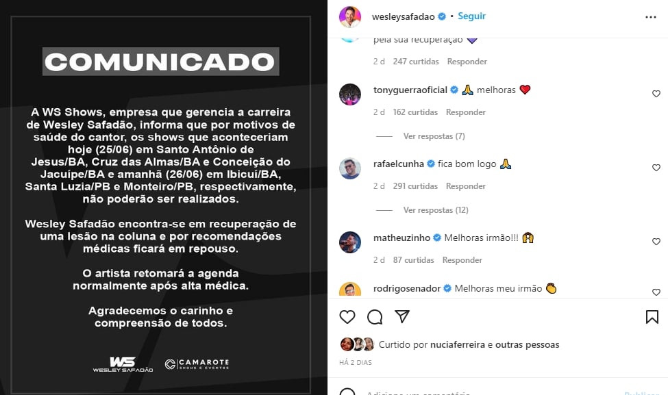 Wesley Safadão Instagram