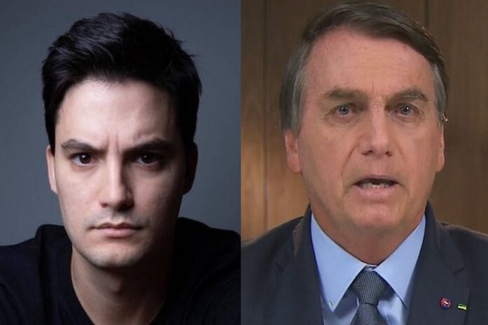 Felipe Neto e Jair Bolsonaro (Foto: Instagram/Reprodução)