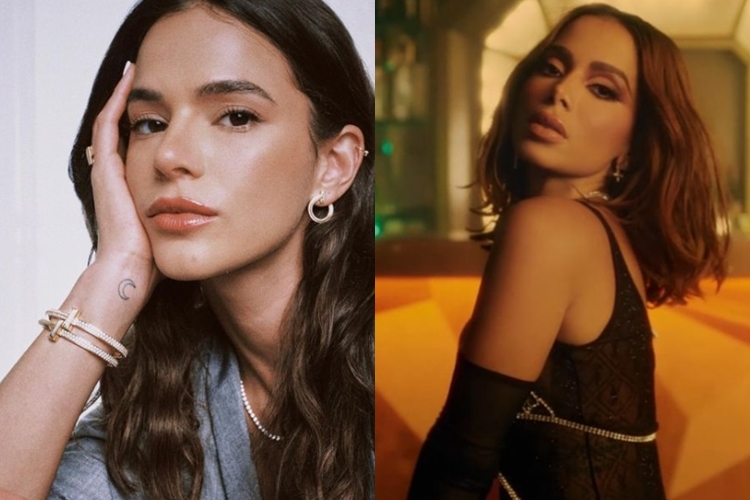 Bruna Marquezine e Anitta Bruna Marquezine e Anitta