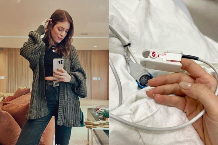 Fabiana Justus tem alta hospitalar reprodução Instagram montagem Area Vip