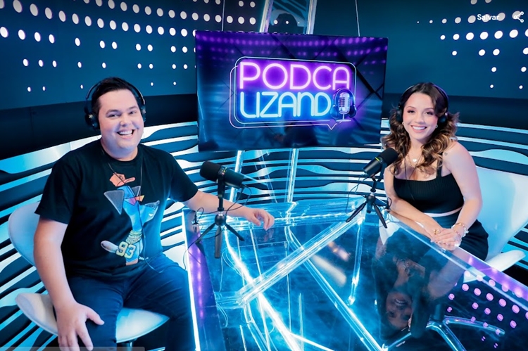 Fofoquito e Ariany Rollim no Podcalizando Fofoquito e Ariany Rollim no Podcalizando