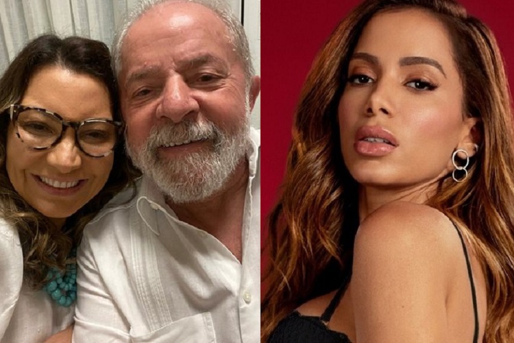 Janja, Lula e Anitta (Foto: Montagem/Instagram)