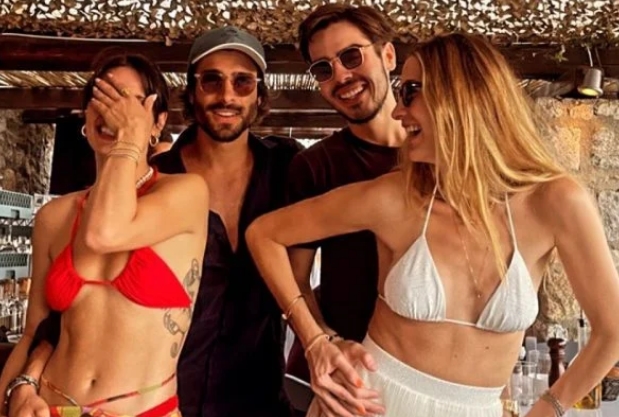 Isis Valverde em viagem com Joâo Guilherme Silva e amigos - Reprodução Instagram