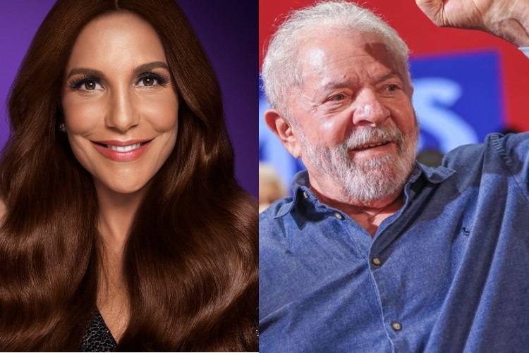 Ivete Sangalo e Lula (Foto: Reprodução Instagram)