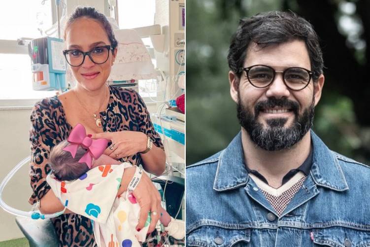 Juliano Cazarré e Letícia Cazarré