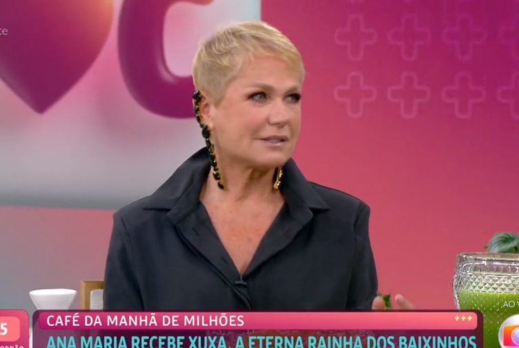 Xuxa no 'Mais Você' de Ana Maria Braga