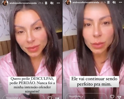 Andressa Ferreira Isntagram Stories