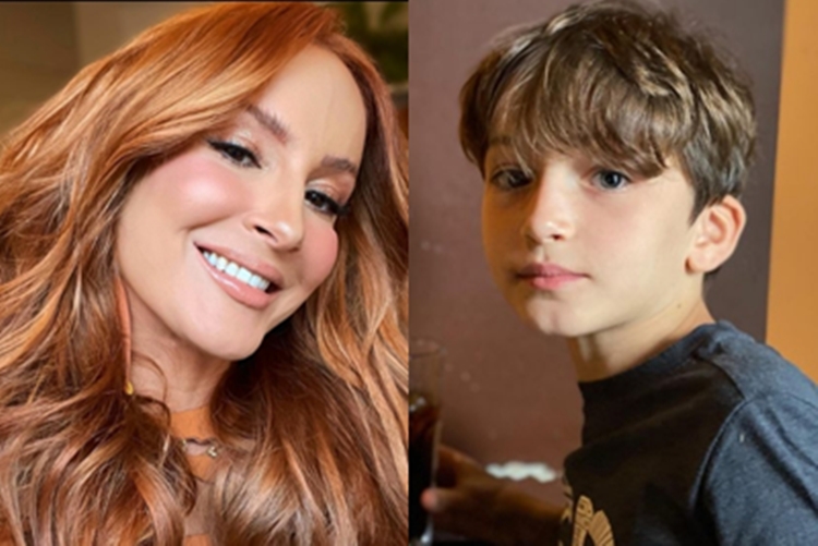 Claudia Leitte e o filho - Instagram