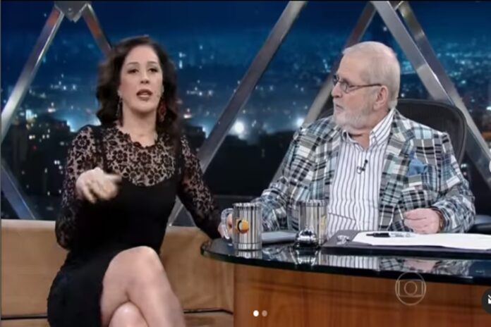Claudia Raia e Jô Soares reprodução Instagram Claudia Raia e Jô Soares reprodução Instagram
