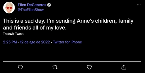 Ellen DeGeneres - print Twitter