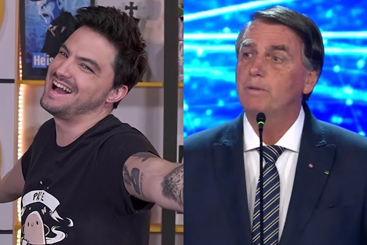 Felipe Neto e Bolsonaro