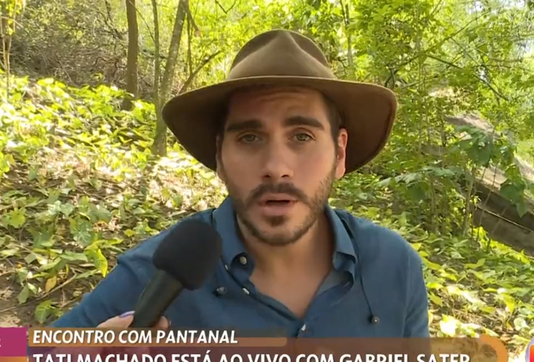 Gabriel Sater no 'Encontro'