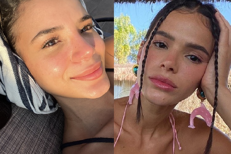 Jakelyne Oliveira e Bruna Marquezine (Foto: Reprodução/Montagem/Instagram)