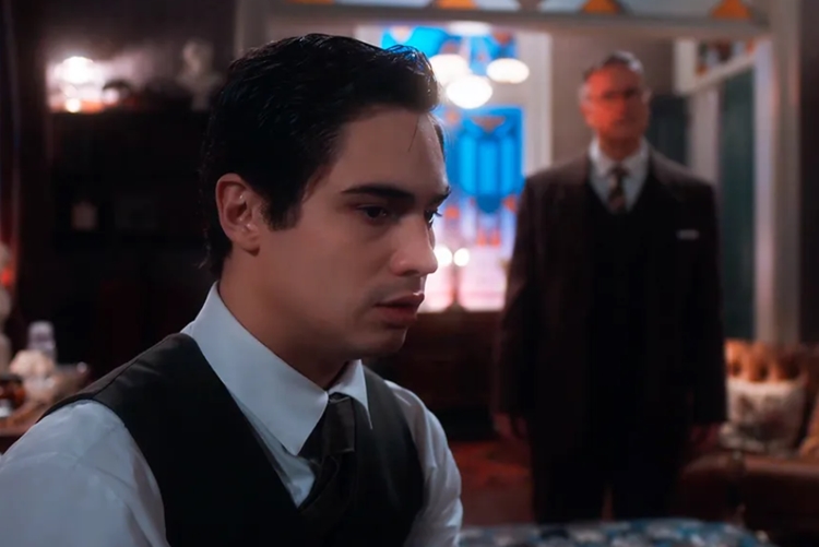 Úrsula diz que Joaquim é irmão de Eugênio em 'Além da Ilusão' — Foto: Globo