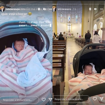 Letícia Cazarré reprodução Instagram Stories. 2