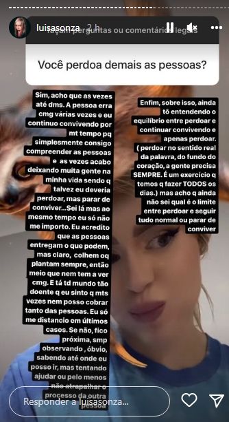 Luisa Sonza Instagram Stories
