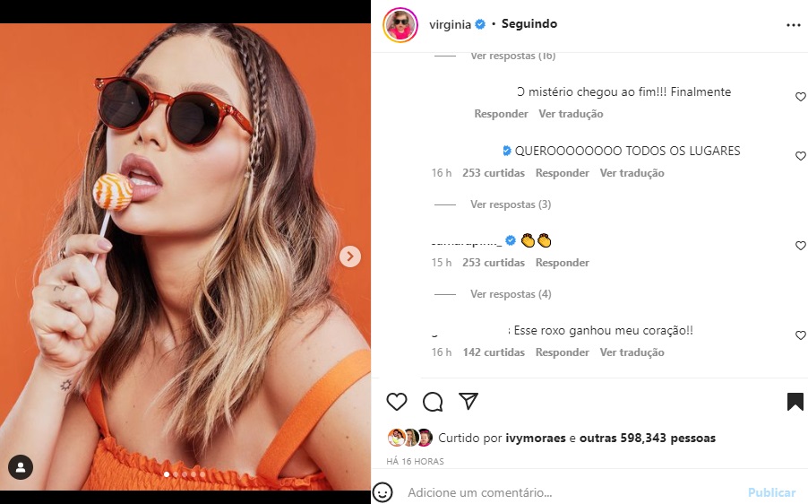 Publicação Virginia Fonseca (Foto: Reprodução Instagram)
