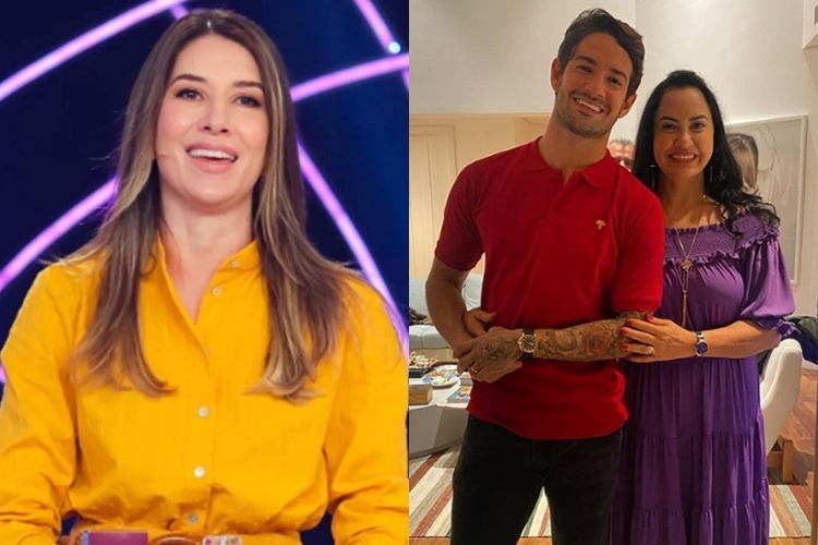 Rebeca Abravanel surpreende com comentário após Alexandre Pato surgir com a mãe