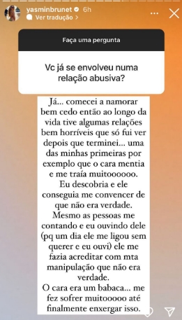 Yasmin Brunet Stories