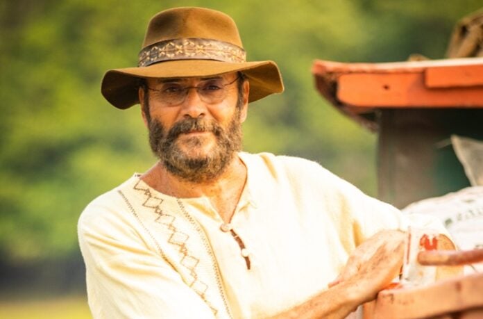 Almir Sater como Eugênio em Pantanal - Foto: Globo