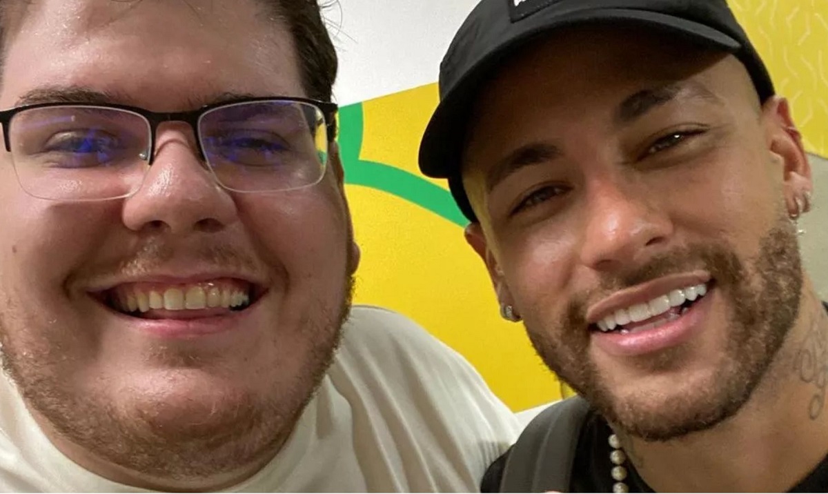 Casimiro e Neymar (Foto: Reprodução/Instagram)