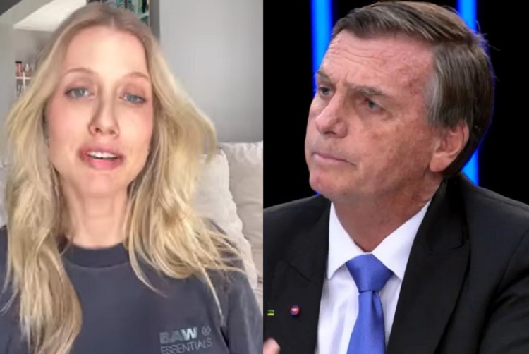 Gabriela Prioli e Jair Bolsonaro (Foto: Montagem/Instagram/Globo)