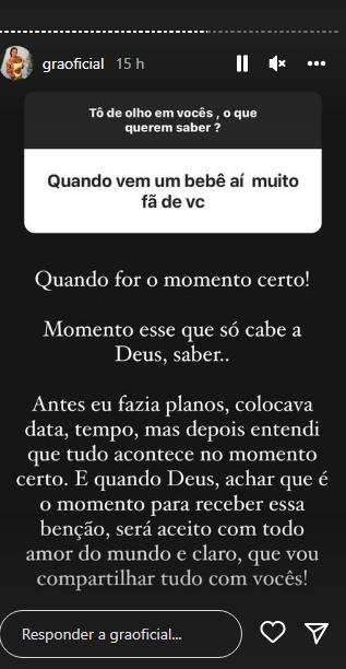 Gracyane Barbosa Instagram Stories