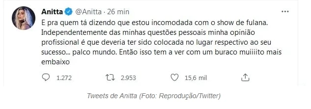 Anitta / Twitter