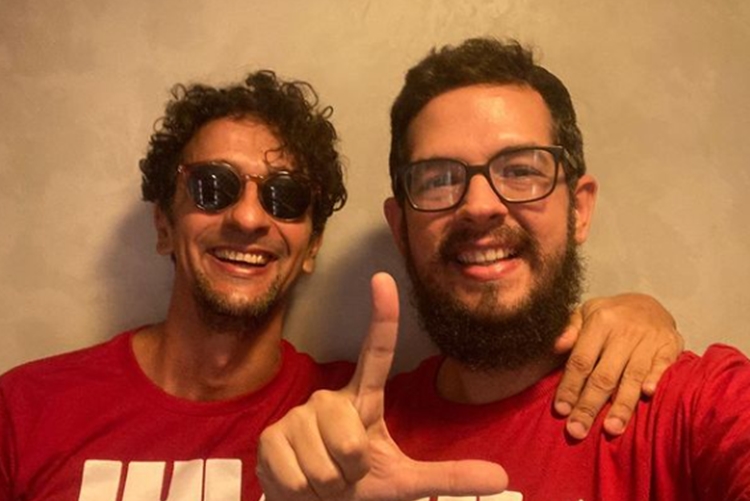 Irandhir Santos e Roberto Irandhir Santos e Roberto