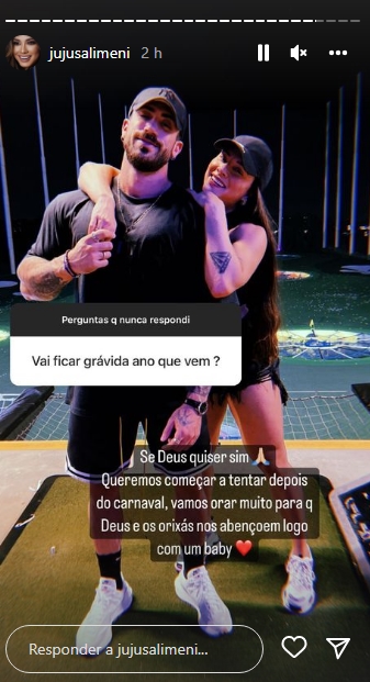 Juju Salimeni reprodução Instagram