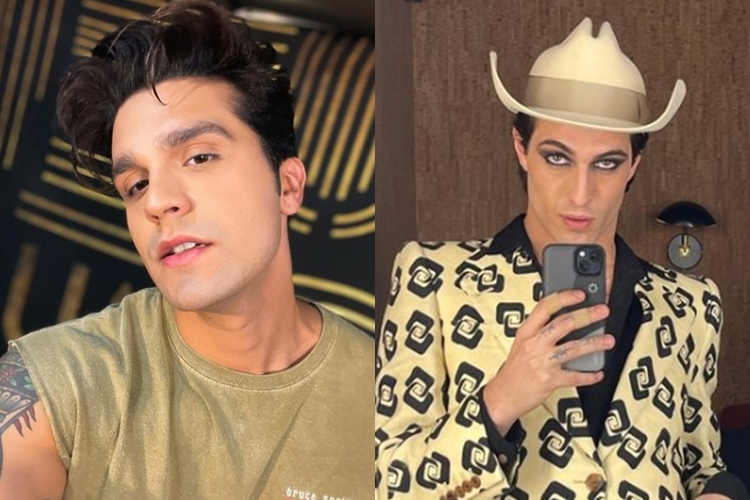 Luan Santana e Damiano David Luan Santana e Damiano David