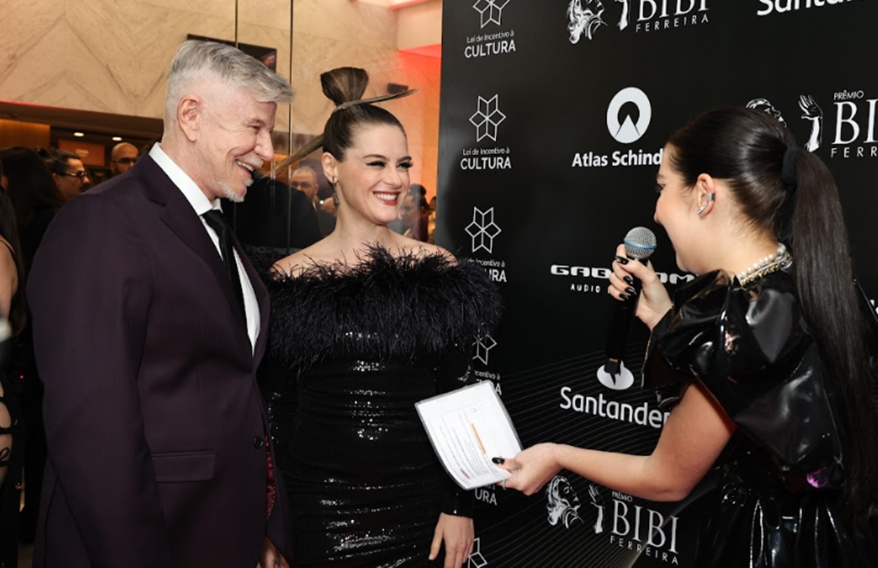 Luisa, Miguel e Alessandra Maestrini  (Foto: Rafael Cusato/Assessoria)