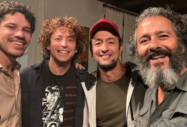 Marcos Palmeira, Irandhir Santos, Jesuita Barbosa e José Loreto - Instagram