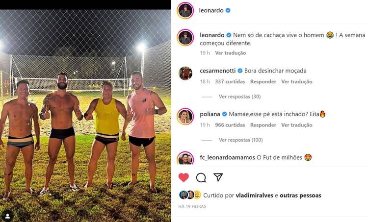 Post - Leonardo/Instagram