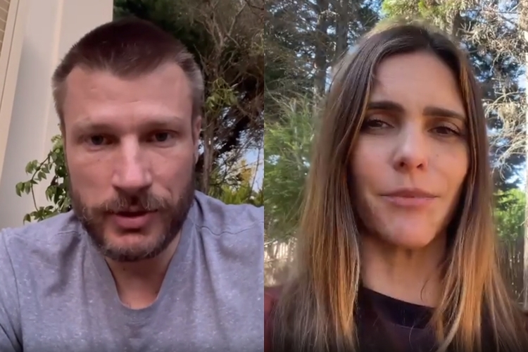 Rodrigo Hilbert e Fernanda Lima Rodrigo Hilbert e Fernanda Lima