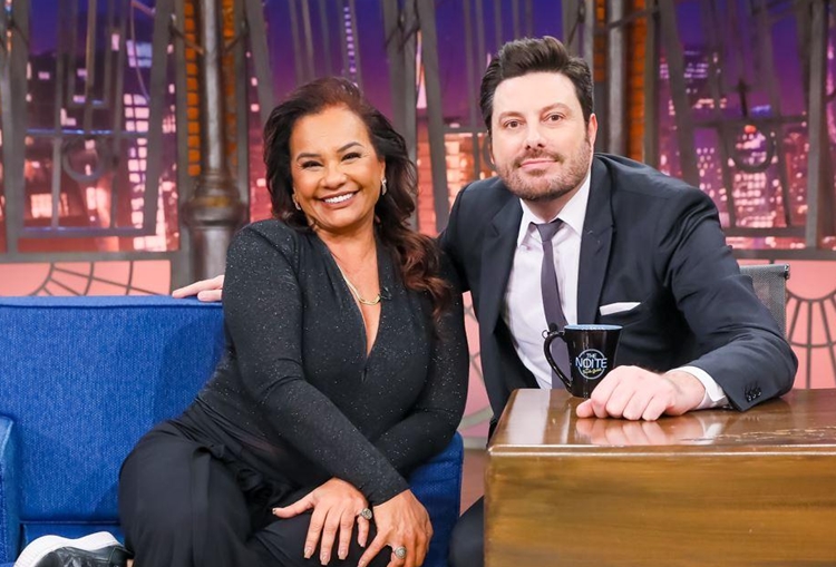 Solange Couto e Danilo Gentili Solange Couto e Danilo Gentili