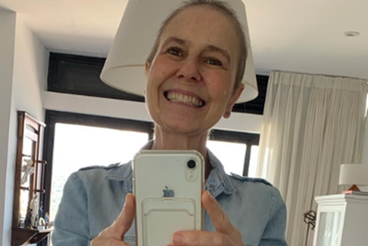 Lutando contra o câncer, Susana Naspolini recebe alta