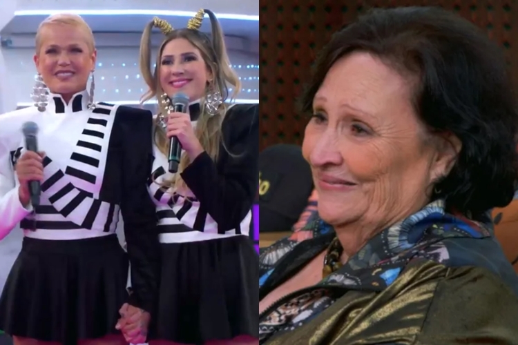 Xuxa, Calabresa e Déa Lúcia