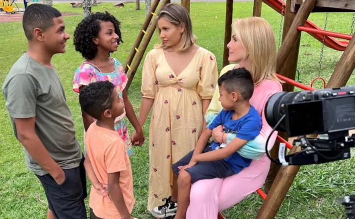 Ana Hickmann no 'Hoje em Dia' Ana Hickmann no 'Hoje em Dia'