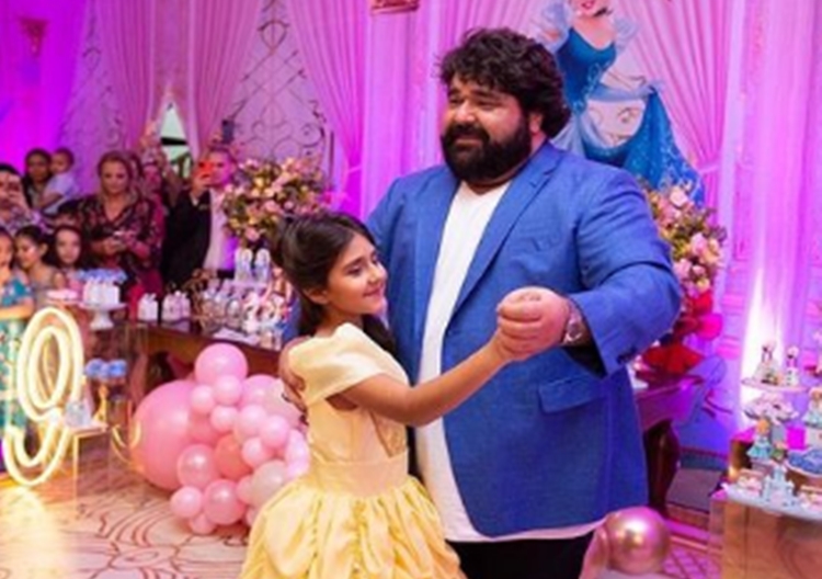 Fabiano Menotti e a filha - Reprodução Instagram