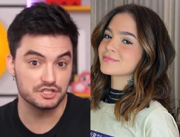 Felipe Neto e Mel Maia Felipe Neto e Mel Maia (Foto: Montagem/Youtube/Instagram)