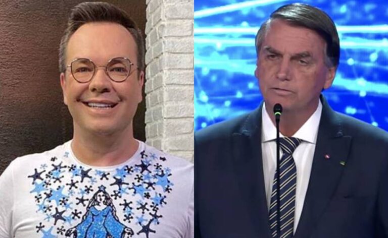 Felipeh Campos resgata foto com Bolsonaro: “no colo do presidente”
