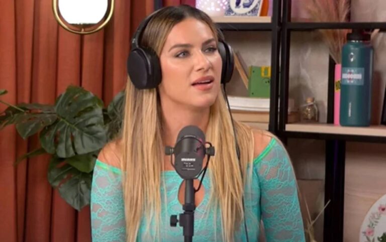 Gio Ewbank, após separação vir à tona, surge com bebê