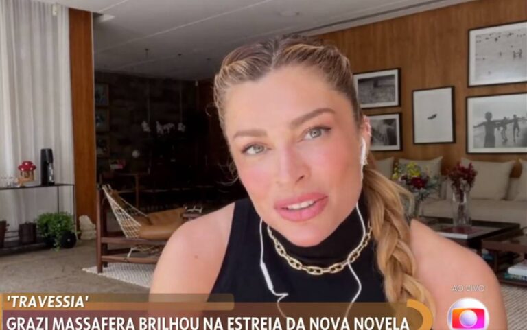 Grazi Massafera fala sobre Jade Picon no ‘Encontro’ e faz revelação surpreendente